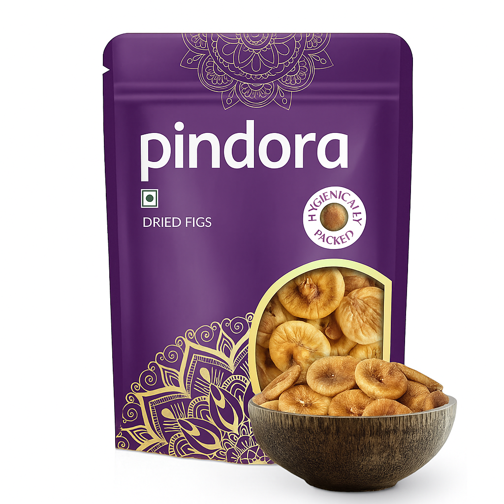 Pindora Farm Premium Dried Figs, Anjeer (500gm) Pindora Fig